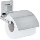 WENKO Toilettenpapierhalter Mod. Quadro mit Cover f&uuml;r Badezimmer und G&auml;ste-WC