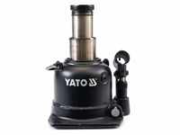 Yato YT-1713-Cric Hydraulischer Wagenheber, 10t in Zwei Schritten, Low Profile