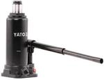 YATO 17002 YT-Hydraulischer Flaschenwagenheber 5t schwarz 216mm