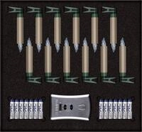Lumix&reg; Premium Mini, kabellose LED-Mini-Christbaumkerzen, Basis-Set mit 12 Kerzen