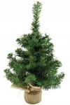 K&uuml;nstlicher Weihnachtsbaum Mini Jutegeh&auml;use 45cm