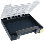 raaco 138260 Sortimentskoffer Boxxser 55 4x4-0 in blau/transparent