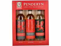 Penderyn Dragon Range Single Malt Whisky Trio Geschenkset aus Wales - Ausgezeichnete