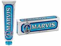 Marvis Zahnpasta Aquatic Mint, 85 ml, einzigartig aromatische Zahncreme fördert