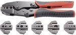 TOOLCRAFT PZ-505 Crimpzange I 7-teiliges Presszangen-System I Koax-Crimpzange I