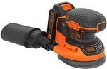 Black+Decker Akku-Exzenterschleifer (18V, 1,5 Ah, zum Schleifen/Polieren,
