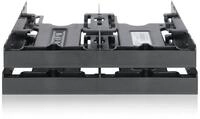 ICY DOCK Einbaurahmen/Montage-Kit f&uuml;r 4X 2,5" SSDs/HDDs in 1x 5,25" - Flex-Fit