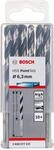 Bosch Professional 10 St&uuml;ck HSS Spiralbohrer PointTeQ (f&uuml;r Metall, 6,3 x 63 x 101
