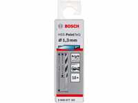 Bosch Professional 10 Stück HSS Spiralbohrer PointTeQ (für Metall, 1,3 x 16 x 38