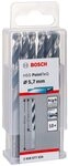 Bosch Professional 10 St&uuml;ck HSS Spiralbohrer PointTeQ (f&uuml;r Metall, 5,7 x 57 x 93
