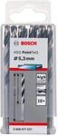 Bosch Professional 10 St&uuml;ck HSS Spiralbohrer PointTeQ (f&uuml;r Metall, 5,3 x 52 x 86