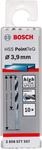 Bosch Professional 10 St&uuml;ck HSS Spiralbohrer PointTeQ (f&uuml;r Metall, 3,9 x 43 x 75