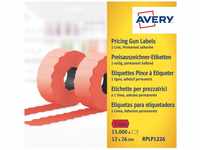 Avery Zweckform RPLP1626 Preisauszeichner-Etiketten, 2-zeilig, 16 x 26 mm, 10