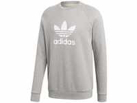 adidas Herren Trefoil Crew Sweatshirt, grau (Medium Grey Heather), 2XL