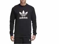 adidas Herren Sweatshirt Trefoil Crew, Black, XL, CW1235