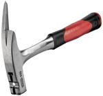 PICARD Ganzstahl-Latthammer Nr. 590 geraut | Ergonomischer Zimmermannshammer mit