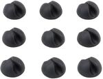 BlueLounge CableDrop Mini Kabelclips (9-er Pack) schwarz
