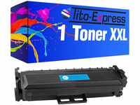 Tito-Express 1 Toner-Patrone XXL Cyan kompatibel mit HP CF411X/A HP Color...