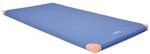 Grevinga Turnmatte 200&times;100&times;6 cm &ndash; Leichtturnmatte mit Lederecken, rutschfest &