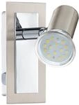EGLO LED Wandlampe Rottelo, Wandleuchte, Wandstrahler aus Metall, Wohnzimmerlampe in