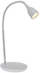 BRILLIANT Lampe Anthony LED Tischleuchte titan | 1x 2.4W LED integriert, (200lm,