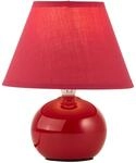 BRILLIANT Primo Tischleuchte &ndash; stilvolle Tischlampe mit Stoffschirm &ndash; kleine