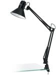 EGLO Tischlampe Firmo, 1 flammige Klemmlampe Vintage, Industrial, Retro,