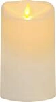 Best Season 063-76 LED-Kerze"Twinkle", Plastik, beige, 9 x 9 x 15 cm