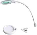Lumeno 6803WS Lupenleuchte LED Klemmleuchte mit 30 SMD-LEDs, 6 Watt, 550 Lumen Ideal