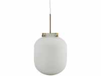 House Doctor Lamp, Ball, Weiß, Dm: 30 cm, h.: 35 cm, E27, Max 25 W, 1,60 m Kabel,