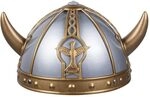 Boland 01351 - Helm Wikinger, Wikingerhelm f&uuml;r Kinder, aus Kunststoff, Gallier,