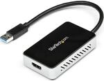 StarTech.com USB 3.0 zu HDMI Adapter mit 1x USB, HDMI Monitor Konverter f&uuml;r