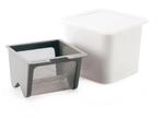 Cuisipro Frischk&auml;sebereiter | Wei&szlig; | 750 ml | K&auml;se selber machen Set zur
