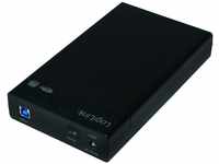 LogiLink UA0276 USB 3.0 Geh?use Schutz f?r 88,9 cm (3,5 Zoll) SATA HDD schwarz