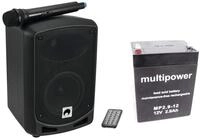 Omnitronic WAMS-065BT inkl Akku - Portables Soundsystem
