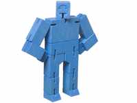 Areaware DWC4B Micro Cubebot Holzspielzeug, blau
