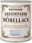 Rust Oleum M&ouml;bellack Kreidefarbe Taubenblau Matt 750 ml
