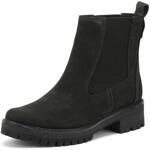 Timberland Damen Courmayeur Valley Chelsea Boots, Schwarz (Black), 37 EU
