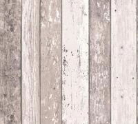 A.S. Cr&eacute;ation Vliestapete New England Tapete in Holz Optik 10,05 m x 0,53 m braun