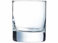 Arcoroc ARC J3312 Islande Whiskyglas, 200 ml, Glas, transparent, 6 Stück