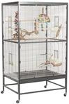 Montana Cages | Voliere, Zimmervoliere, K&auml;fig Casa 90 - Antik/Platinum