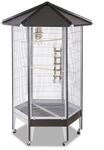 Montana Cages | Gro&szlig;er Vogelk&auml;fig Villa Redondo, Vogelvoliere sechseckig