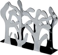 Alessi "MEDITERRANEO" Serviettenhalter aus Edelstahl, 15 x 9.5 x 10.5 cm