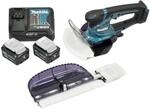 Makita UM600DSMEX Akku-Gras-Strauchschere 12V max, 4,0 Ah, 2 Akkus BL1041B,