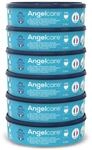 Angelcare Original Nachf&uuml;llkassetten Plus, 6er-Pack, h&auml;lt bis zu 12 Monate, 5x