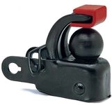 Hebie Unisex &ndash; Erwachsene F1 Anh&auml;ngerkupplung, Black, Einheitsgr&ouml;&szlig;e