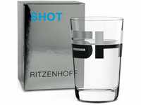 RITZENHOFF Next Shot Schnapsglas von Pentagram (Shot), aus Kristallglas, 40 ml