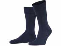 FALKE Herren Socken Sensitive London, Baumwolle, 1 Paar, Blau (Navyblue M 6490),