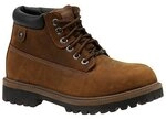 Skechers Herren Sergeants Verdict Boots, Dark Brown Waterproof Crazyhorse Leather, 39