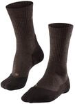 FALKE Herren Wandersocken TK2 Explore Wool M SO Wolle antiblasen dick 1 Paar, Braun